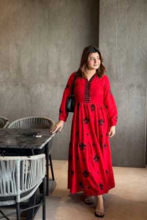 Jiamaan Embroidered Frock