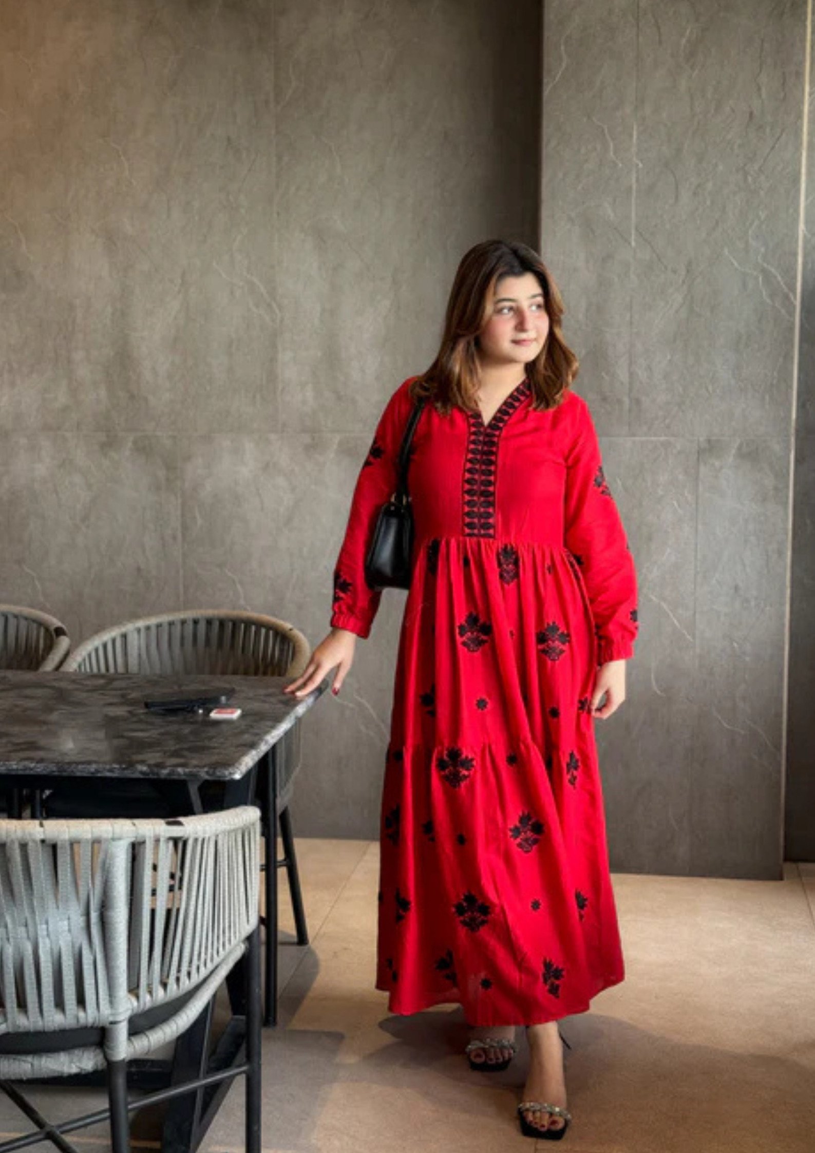 Jiamaan Embroidered Frock