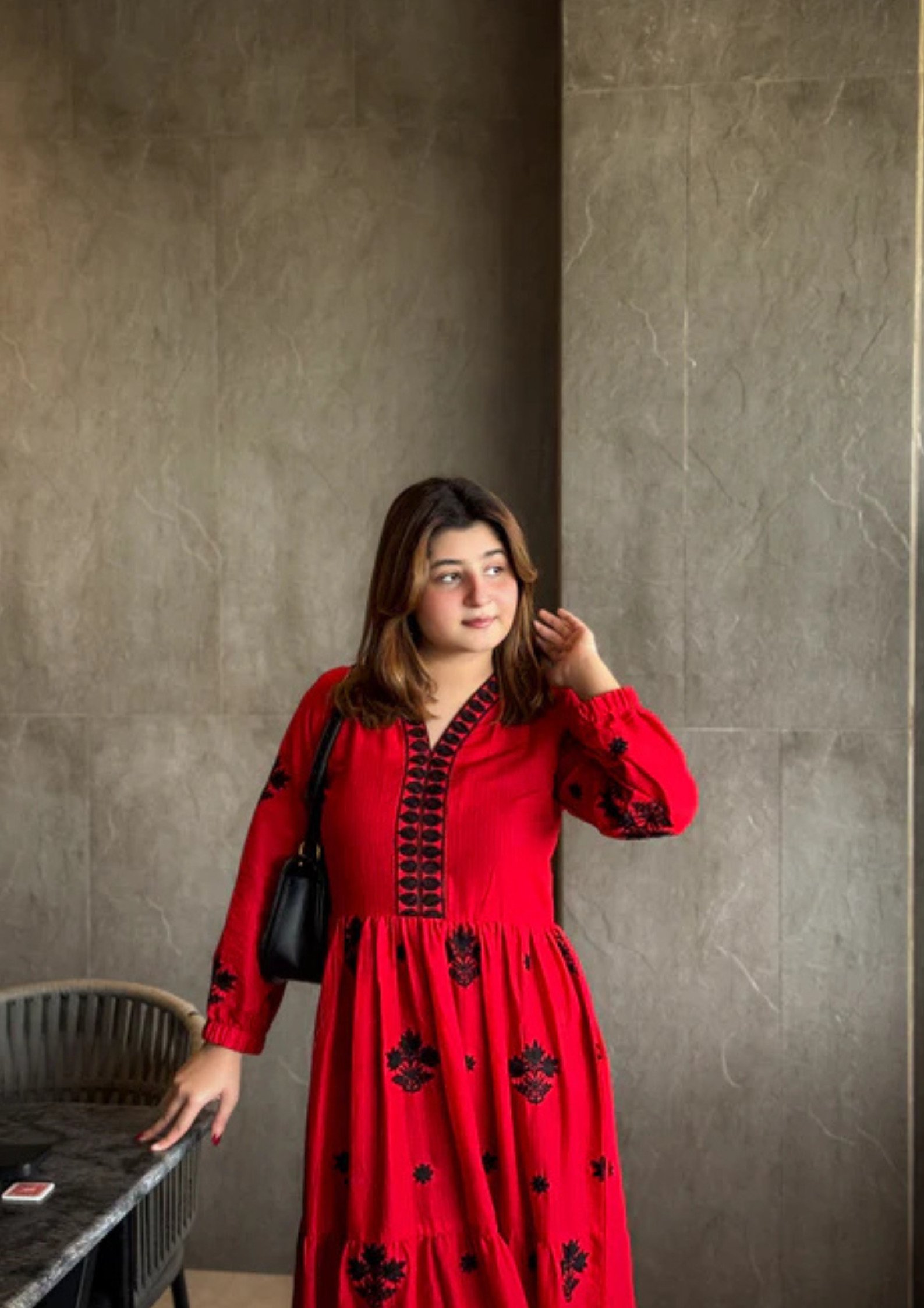 Jiamaan Embroidered Frock - Image 3