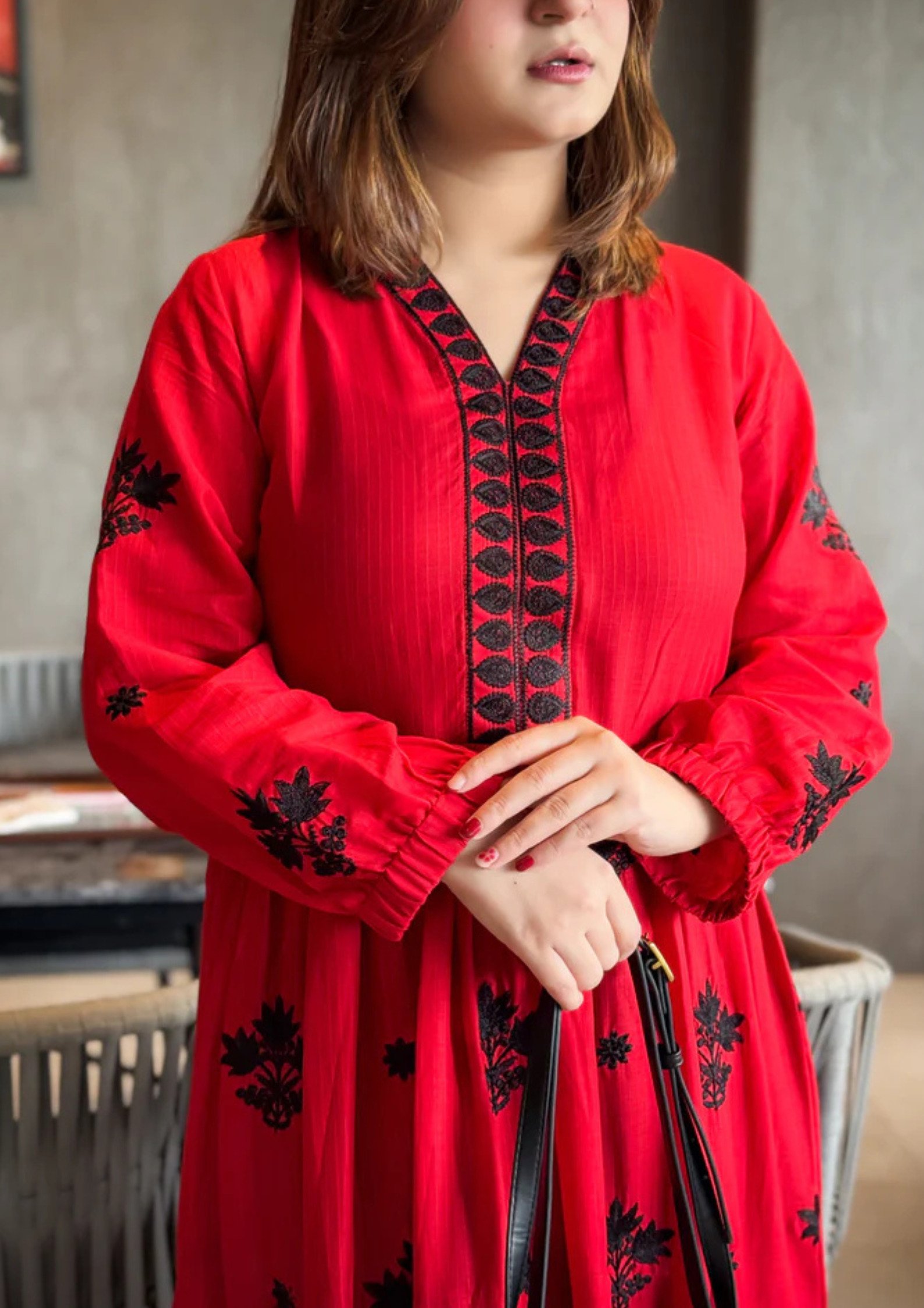 Jiamaan Embroidered Frock - Image 2